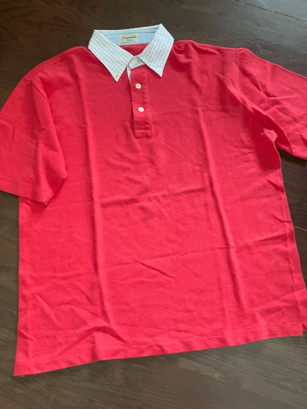Bernardo Men's polo knit top